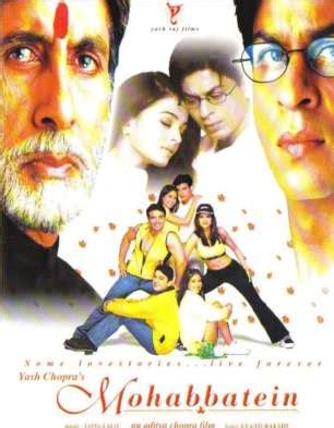 Mohabbatein Cast List | Mohabbatein Movie Star Cast | Release Date | Movie Trailer | Review ...