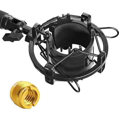 AT2020 Shock Mount - Microphone Mounts Reduces Vibration Noise and ...