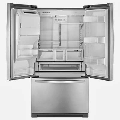 Whirlpool Refrigerator Brand: Micro Edge shelves Whirlpool WRF736SDAF