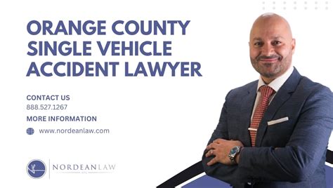 Orange County Single Vehicle Accident Lawyer | Free Consultation