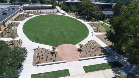 Spartanburg Community College new campus green space - Sossamon Construction