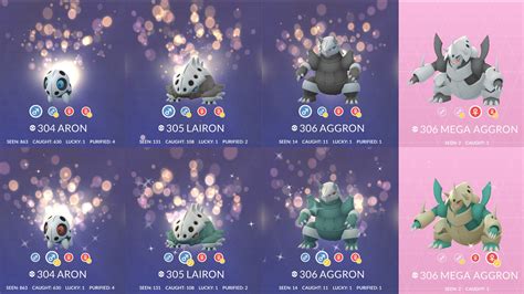 Aron 100% perfect IV stats, shiny Aggron in Pokémon Go | Eurogamer.net