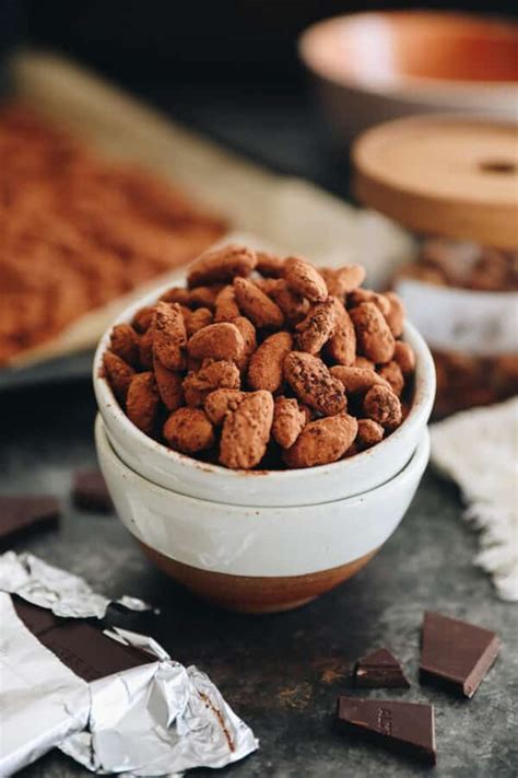 Dark Chocolate Sea Salt Almonds [Copycat TJs!] - The Healthy Maven