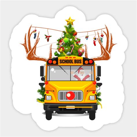 Bus Christmas Clipart - Free Download