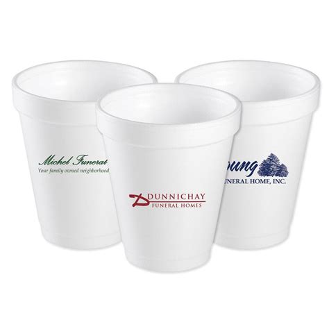 Styrofoam Cups, 8oz