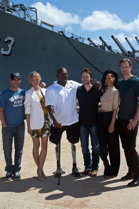 DVIDS - Images - 'Battleship' cast and crew promotes film [Image 1 of 2]