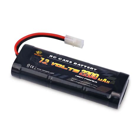 MELASTA 7.2V 2200mAh NiMH Rechargeable RC Battery Pack with Tamiya Plug ...