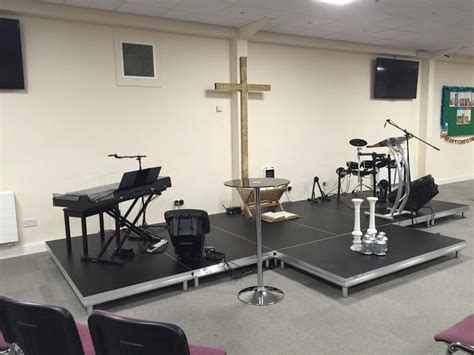 Church Stage Design - Portable Stages for Churches - Stage Platforms