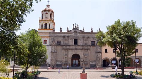 San Juan Bautista Temple & Monastery in the Centro de Coyoacán