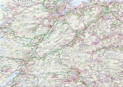 Scotland Touring Map by Collins — WORLD WIDE MAPS