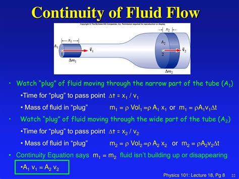 PPT - Physics 101: Lecture 18 Fluids II PowerPoint Presentation, free download - ID:5750769