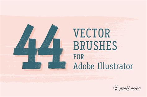 44 Vector Illustrator Brushes - Design Cuts