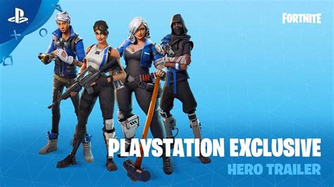 Fortnite – PlayStation Exclusive Hero Trailer | PS4 - YouTube