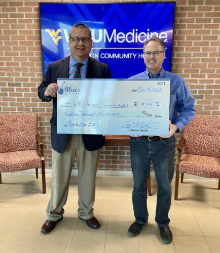 WVU Medicine Harrison receives $18K from concert | News, Sports, Jobs - The Herald Star