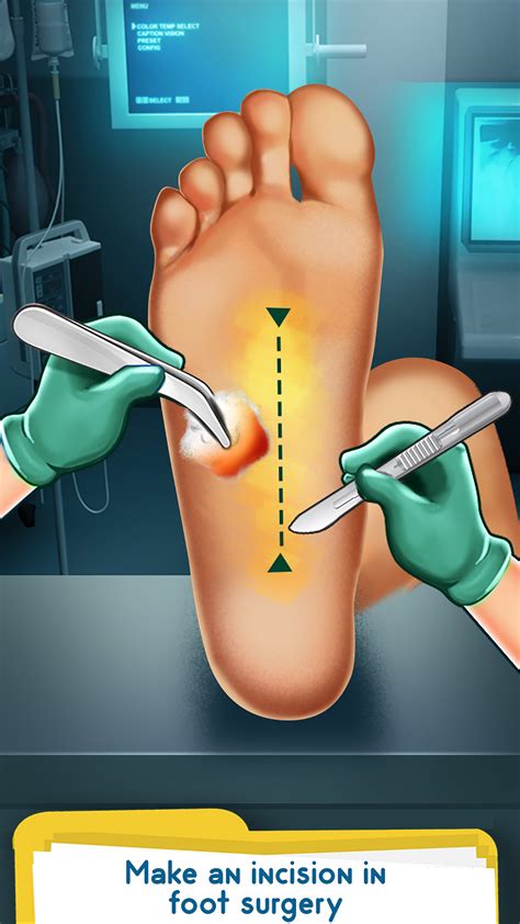 Foot Hospital Doctor Care Game : Emergency Surgery Simulator - App on ...