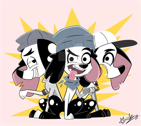 Hipster Dimitri Trio - 101 Dalmatian Street by nickick90 on DeviantArt