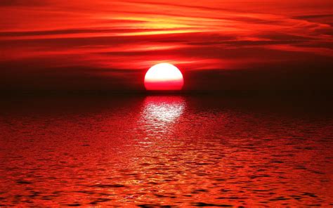 Red Sunset HD Wallpapers - Top Free Red Sunset HD Backgrounds - WallpaperAccess