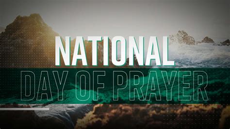 National Day of Prayer - National Community Resource Center