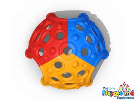 8-1/2 Feet Tall Plastic Dome Climber for Commercial Playgrounds