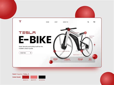 Tesla E Bike designs, themes, templates and downloadable graphic ...