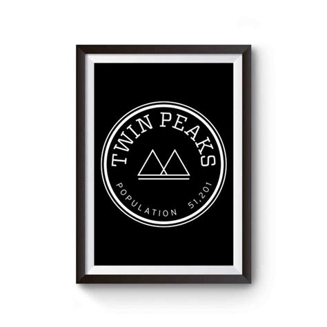 Twin Peaks Logo Poster