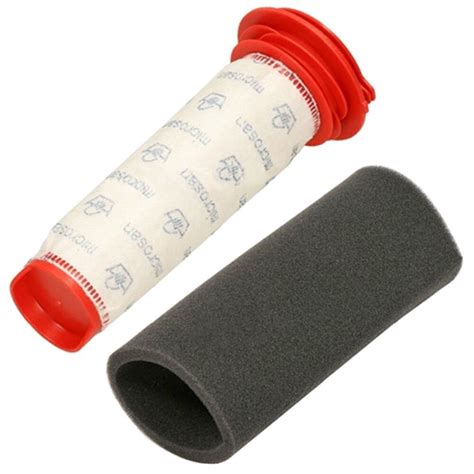 2 sets/lot (2 of each )Replacement Washable Red Stick Filters+Foam Inserts for Bosch Athlet ...