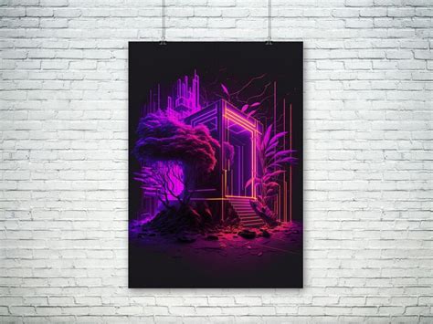 Purple Portal Through Other Dimensions Downloadable Art - Etsy