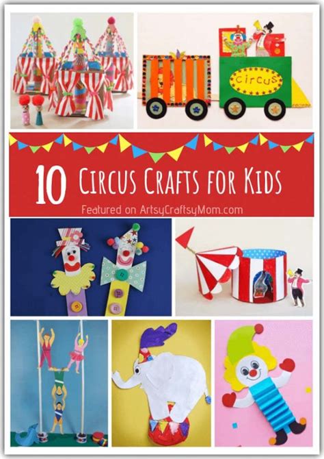 10 Circus Crafts and Activities for Kids