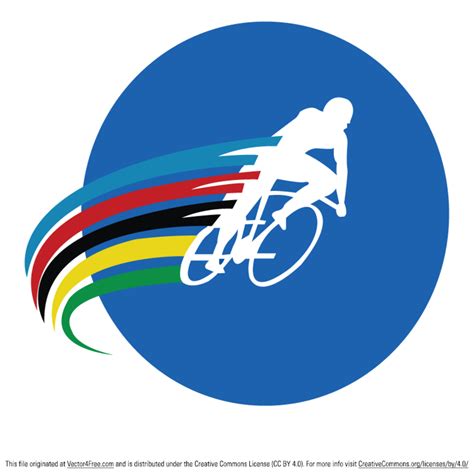 Cyclist Vector Logo