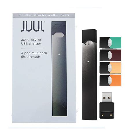 JUUL Starter Kit | Blackout Vapors | Vaping Device with Changeable Pods