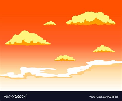 Dusk Sky Clouds Clipart