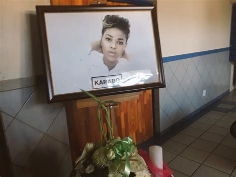 Final goodbye to Karabo Mokoena