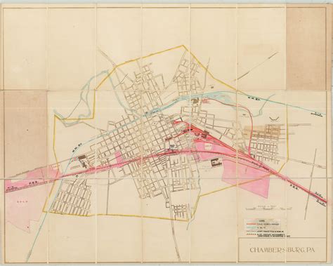 Chambersburg, PA | Curtis Wright Maps