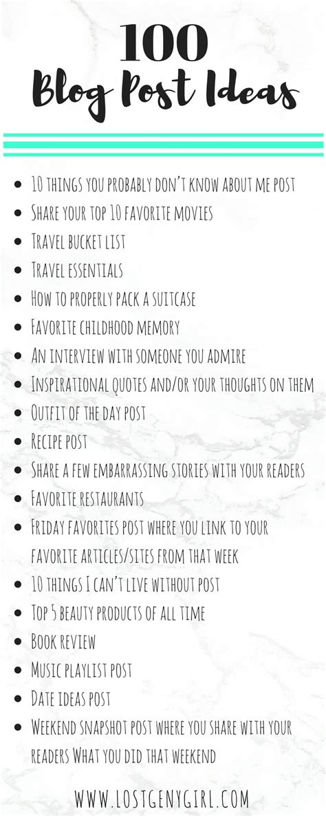 100 Lifestyle Blog Post Ideas - kay buell | Blog writing, Blog topics, Blog tips