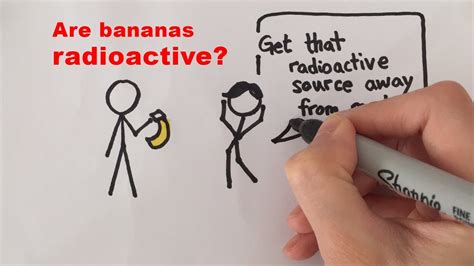 Alpha, beta, and gamma radiation: Are bananas radioactive? | GCSE Physics - YouTube