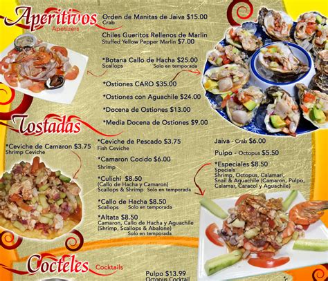 mariscos restaurant near me