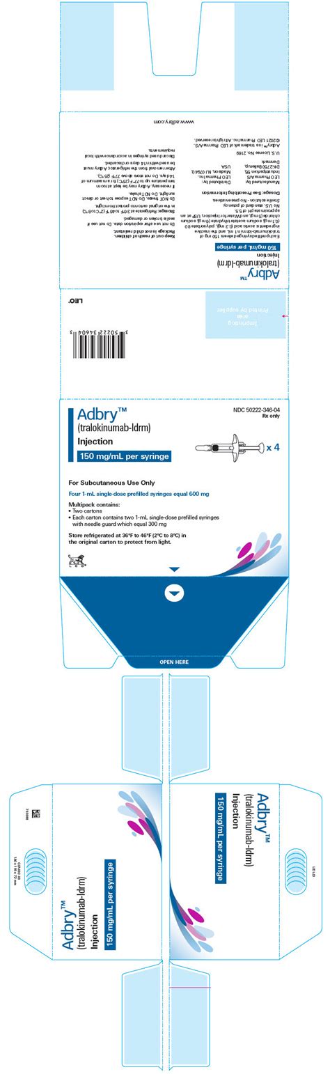 ADBRY- tralokinumab-ldrm injection, solution