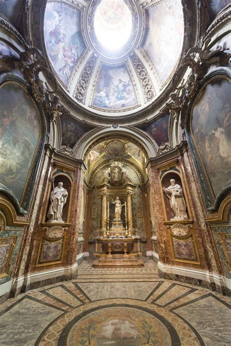 Rieti (Italy), Cathedral Interior Stock Image - Image of lazio, indoor ...