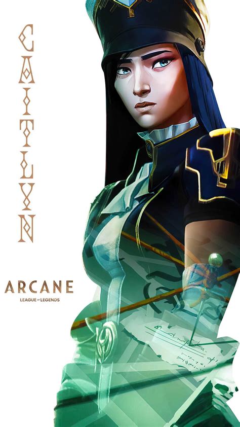 Caitlyn Arcane Wallpaper Discover more Anime, Arcane, Arcane LOL ...