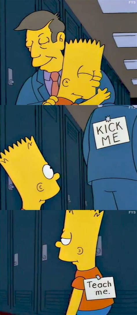 Bart and Principal Skinner : TheSimpsons