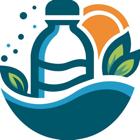 Water Bottle Logo 36530082 Vector Art at Vecteezy