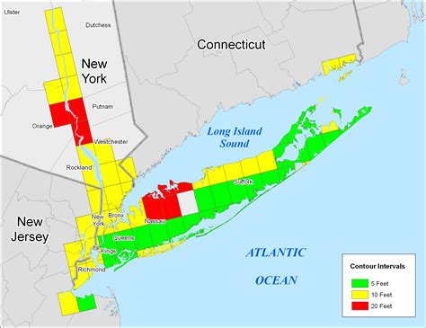 More Sea Level Rise Maps for New York State