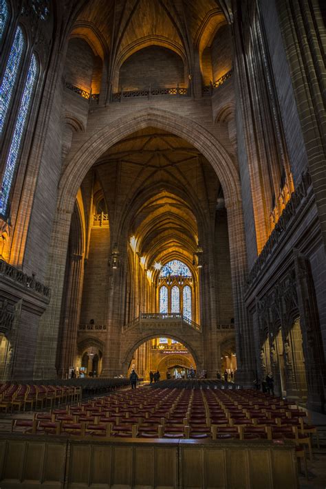 Interior Of Liverpool Cathedral Free Stock Photo - Public Domain Pictures