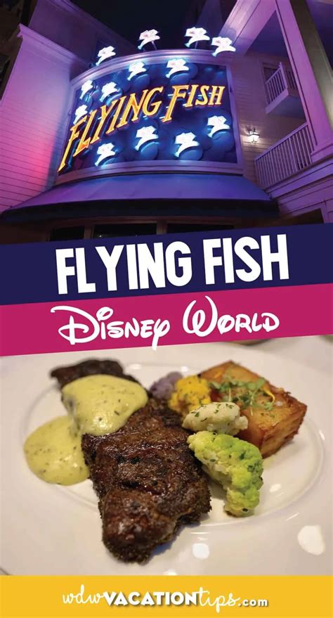 Flying Fish Dining Review • WDW Vacation Tips