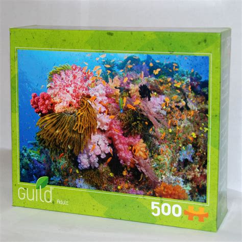 Guild 500 - Tropical Coral Reef, 500 Pieces, Hasbro | Puzzle Warehouse