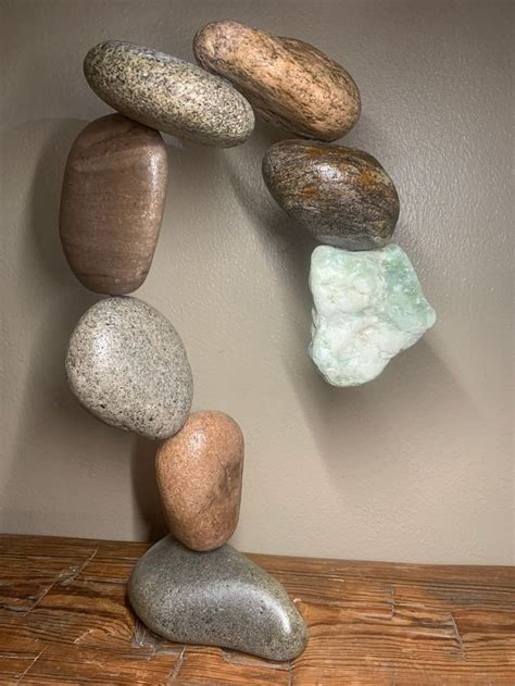 Floating Rock Sculpture | Etsy | Rock sculpture, Sculpture, Stone art