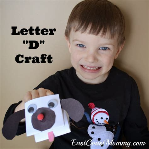 East Coast Mommy: Alphabet Crafts - Letter D