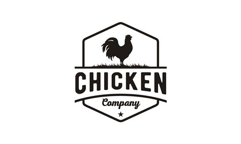 Chicken Rooster Farm Label Vintage Logo Graphic by Enola99d · Creative Fabrica | Vintage logo ...