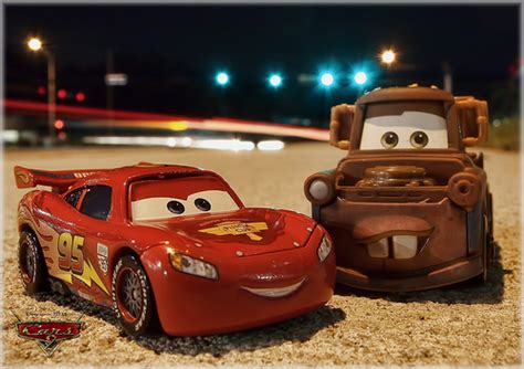 Mater and Lightning McQueen - Cars 2 Character Wallpaper