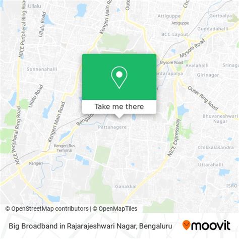 How to get to Big Broadband in Rajarajeshwari Nagar, bangalore, BHEL Layout, RR Nagar, Bengaluru ...